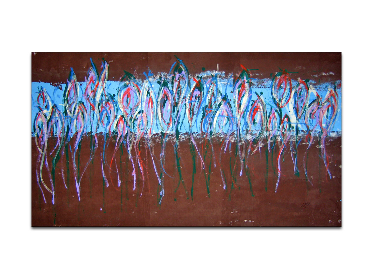 Galerija umjetničkih slika MAG - Originalne slike po niskim cijenama - Mistična šuma - slika na platnu 115x65 cm