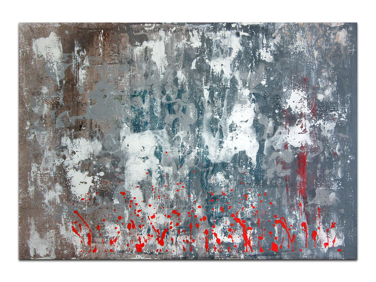 Moderne slike u galeriji MAG - apstraktna slika Nemirni snovi akril na hameru 100x70 cm