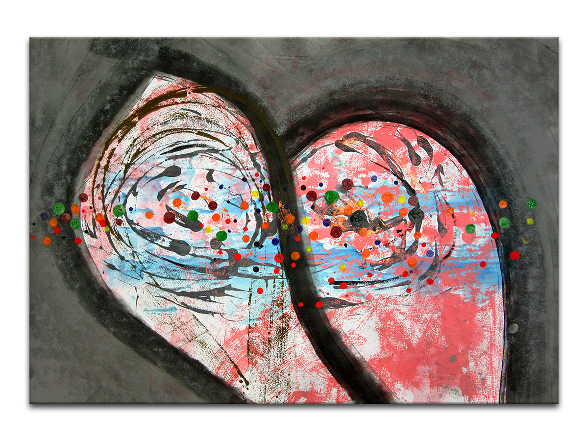 Moderne slike u galeriji MAG - apstraktna slika Čudesne arome akril na hameru 100x70 cm
