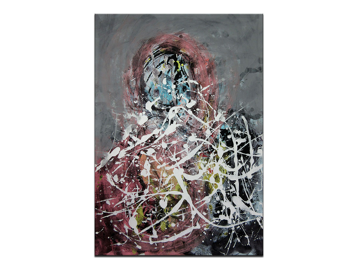 Moderna galerija apstraktnih slika MAG - apstraktna slika Magdalena akril na hameru 100x70 cm