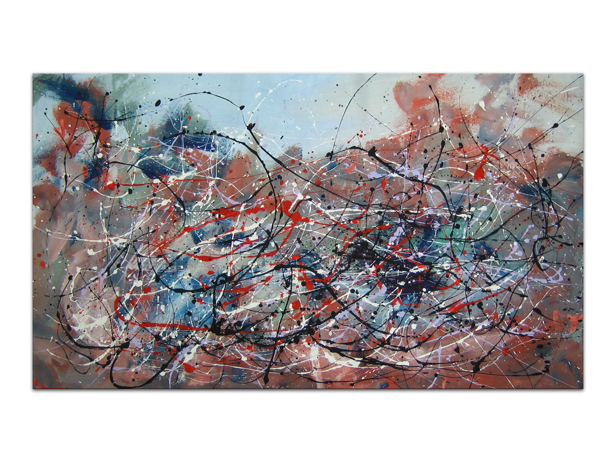 Galerija umjetnina Split MAG - umjetnička slika Iskupljenje akril na platnu 135x75 cm