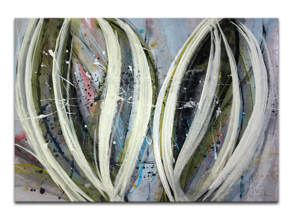 Moderne slike u galeriji MAG - apstraktna slika Skriveni slojevi akril na hameru 100x70 cm