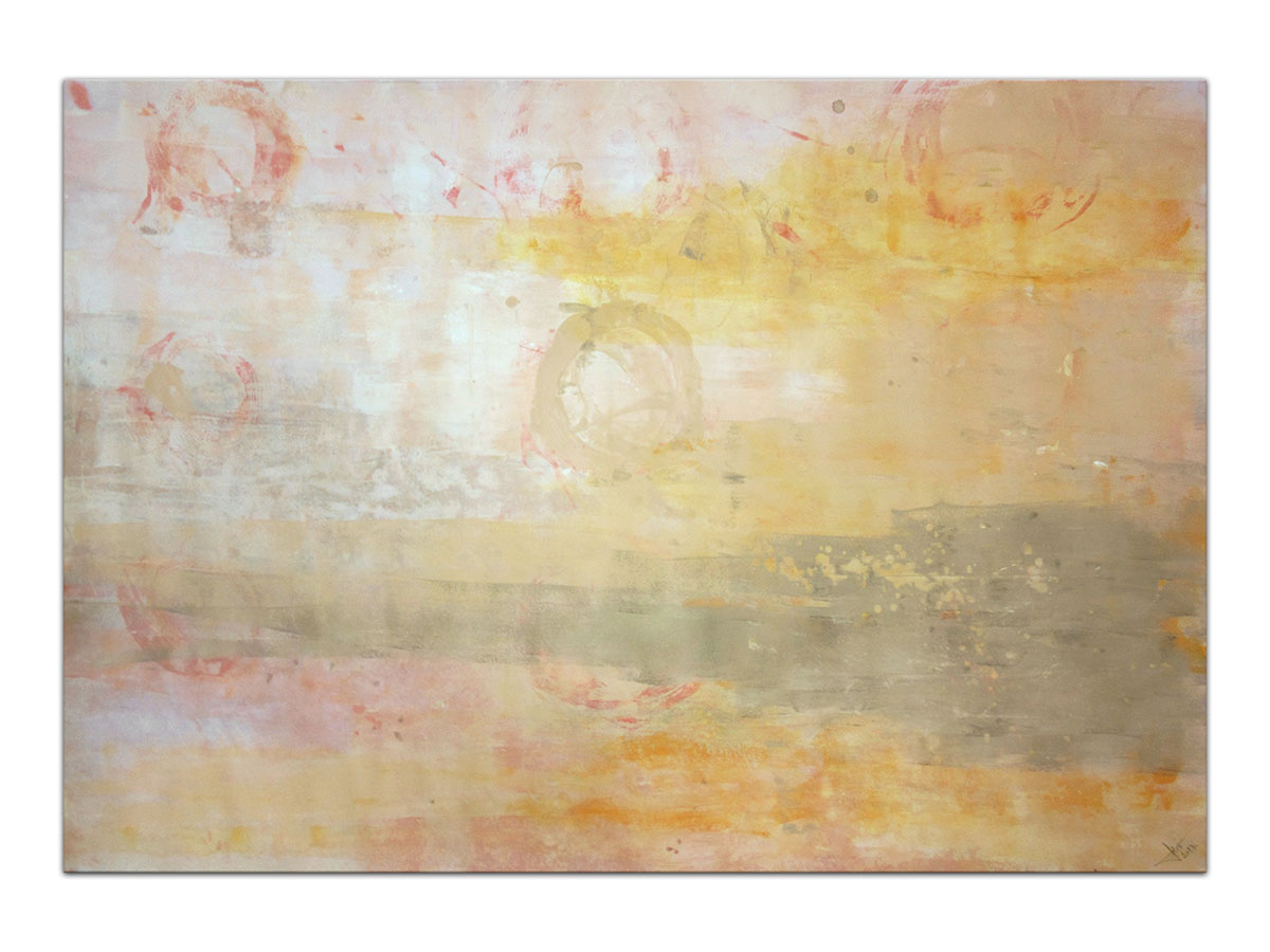 Moderne slike u galeriji MAG - apstraktna slika Ljubavna jutra II akril na hameru 100x70 cm