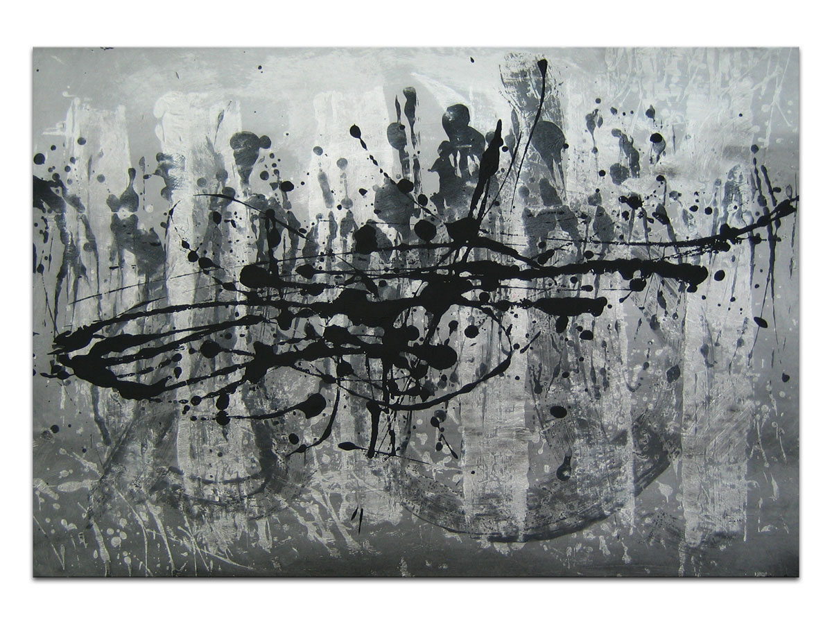 Slike za zid u ponudi galerije MAG - apstraktna slika Sinteza Akril na hameru 100x70 cm