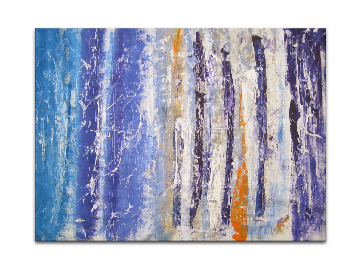 Apstrakcije - Moderna apstraktna slika - Celestial - Akril na platnu 95x70 cm