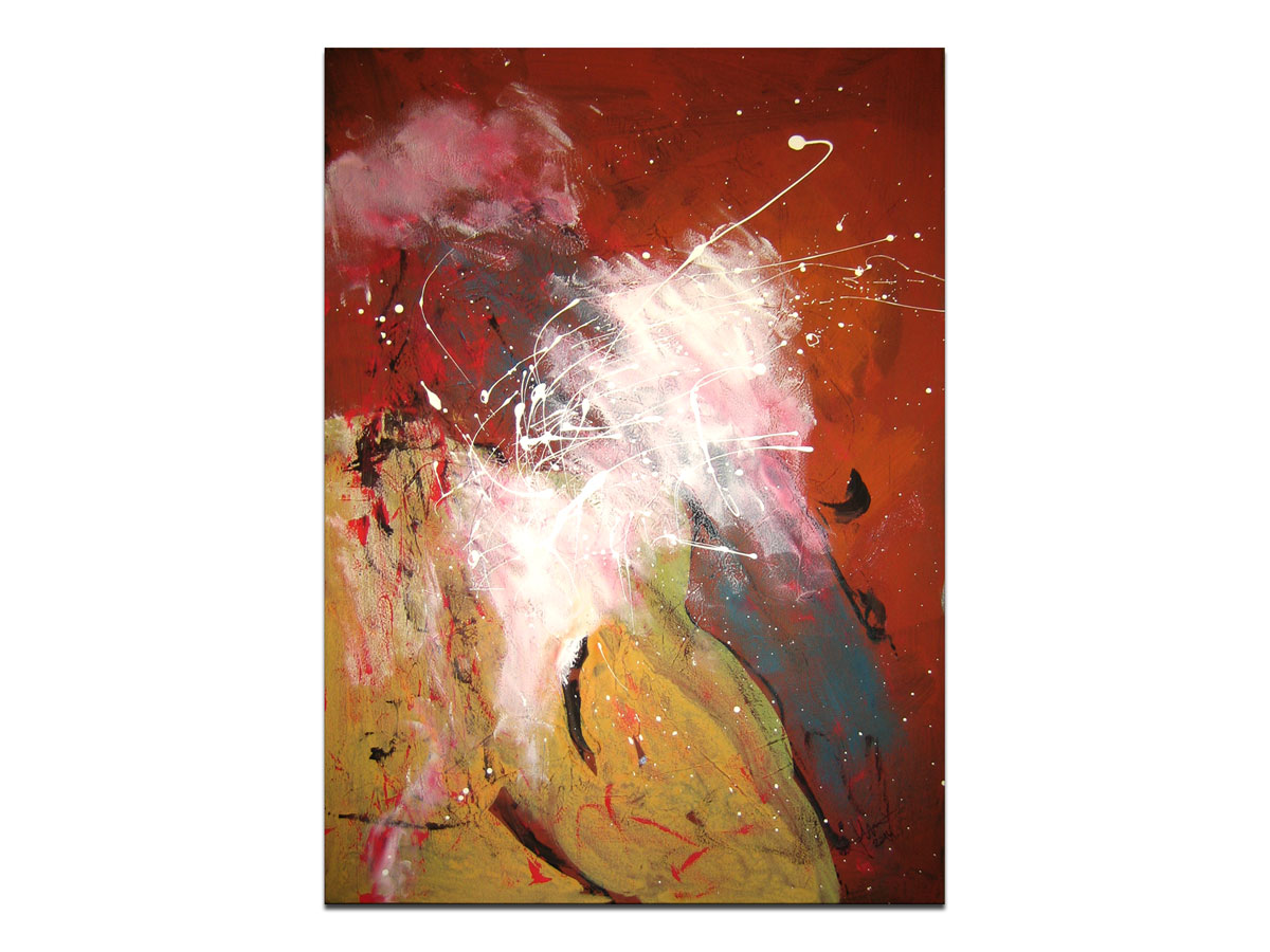 Prodaja slika galerija MAG - Nebula - apstraktna slika na hameru 50x35 cm