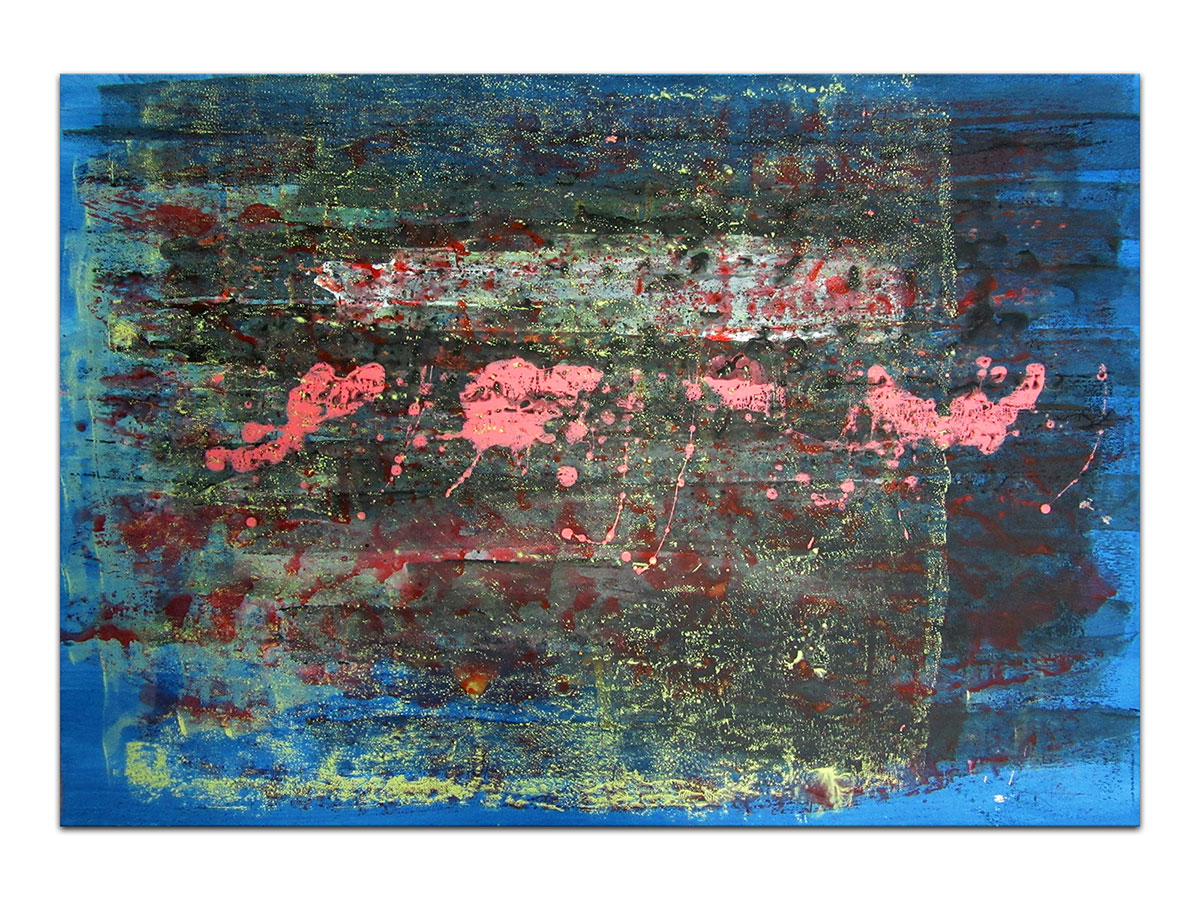 Moderne slike u galeriji MAG - apstraktna slika Morski ugođaji III akril na hameru 100x70 cm