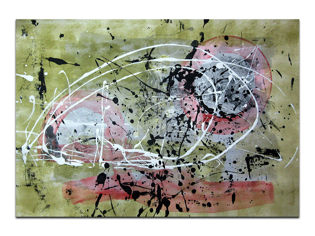 Moderne slike u galeriji MAG - apstraktna slika Aoris akril na hameru 100x70 cm