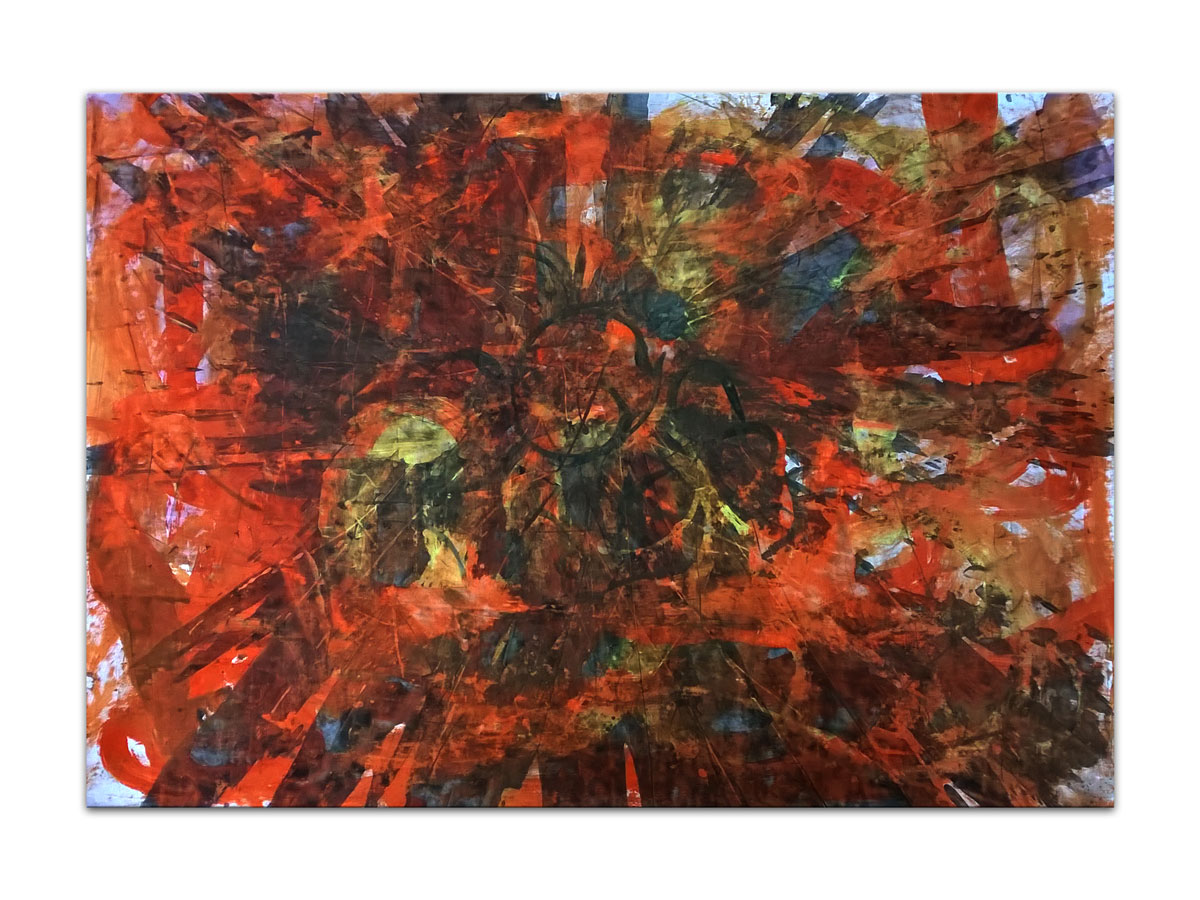 Prodajna galerija slika MAG apstraktne slike na akciji - apstraktna slika Univerzum Akril na hameru 100x70 cm