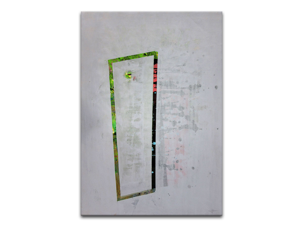 Moderne slike u galeriji MAG - apstraktna slika Okvirna priroda akril na hameru 100x70 cm