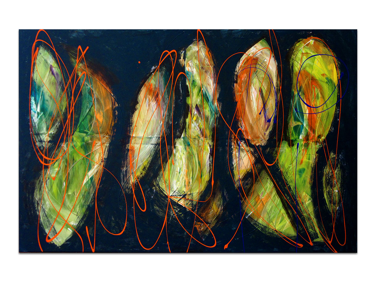 Moderne apstraktne slike u ponudi galerije MAG - apstraktna slika Ekspresije snova akril na platnu 150x100 cm