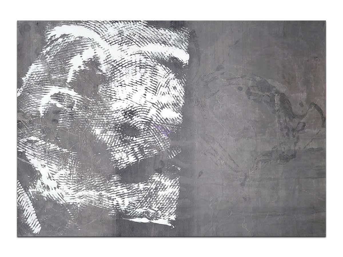 Moderne slike u galeriji MAG - apstraktna slika Prizvuk akril na hameru 100x70 cm