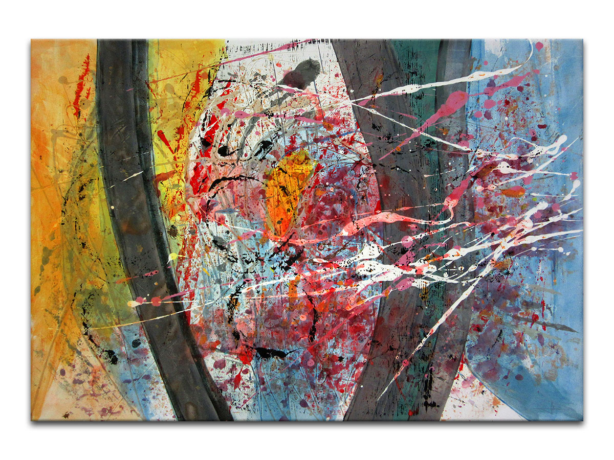 Moderne slike u galeriji MAG - apstraktna slika Nedodirljive emocije akril na hameru 100x70 cm