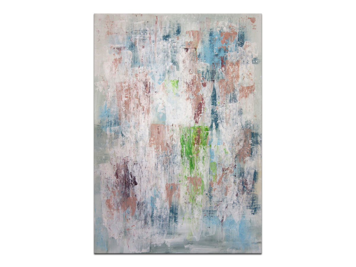 Moderne slike u galeriji MAG - apstraktna slika Uspavane boje akril na hameru 100x70 cm