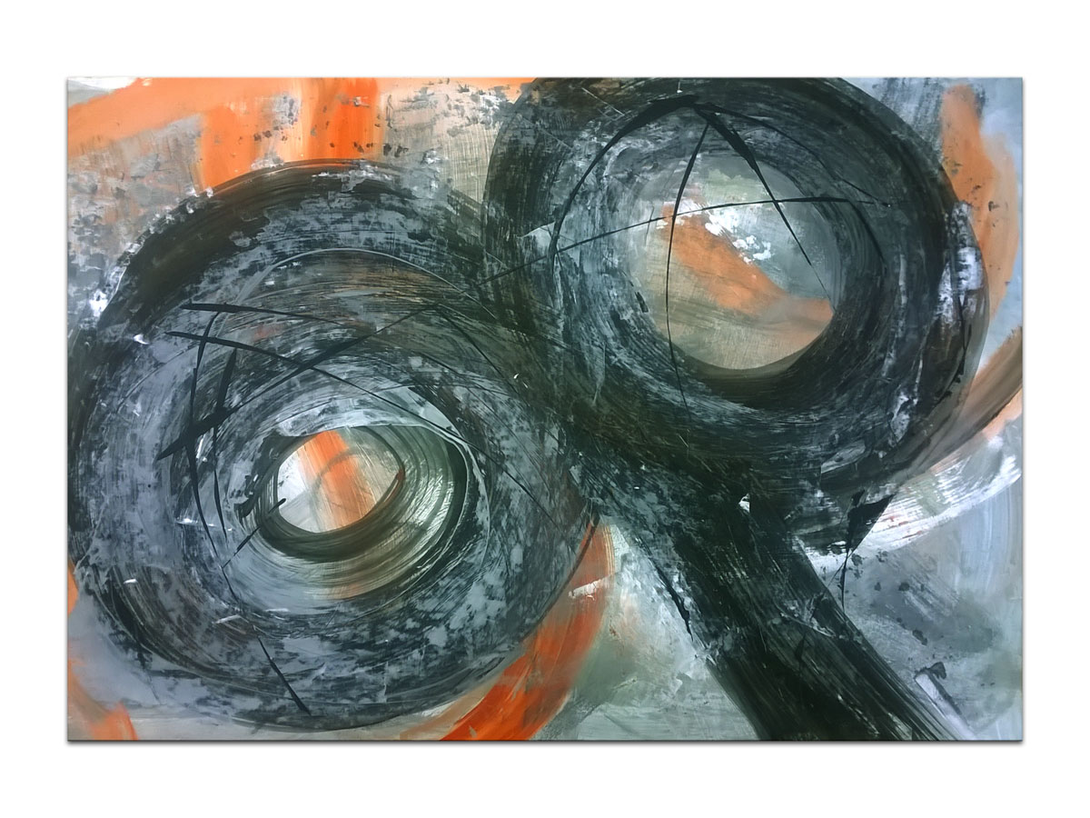 Slike na prodaju u galeriji MAG - apstraktna slika Posebni trenuci Akril na hameru 100x70 cm