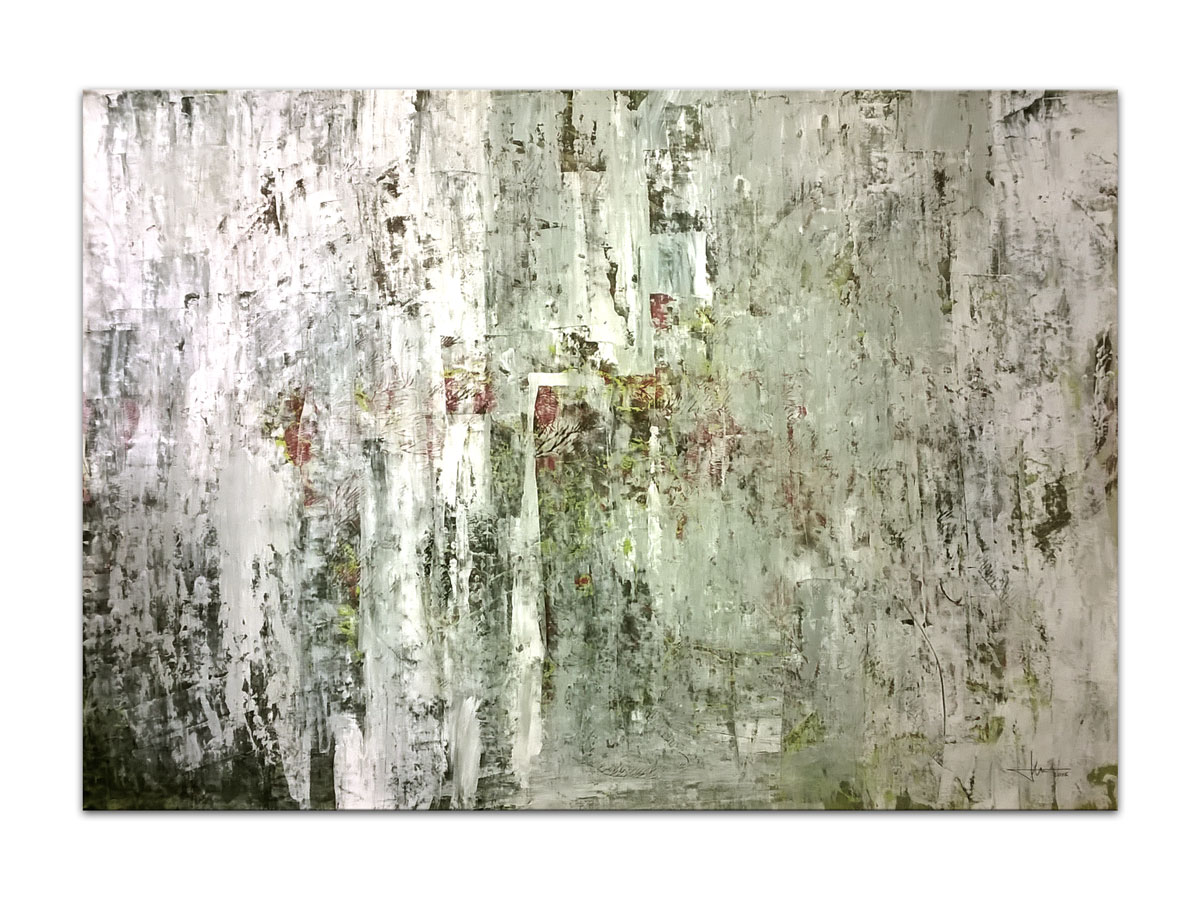 Uređenje apartmana slikama galerije MAG - originalna apstraktna slika Sanjarenje akril na hameru 100x70 cm