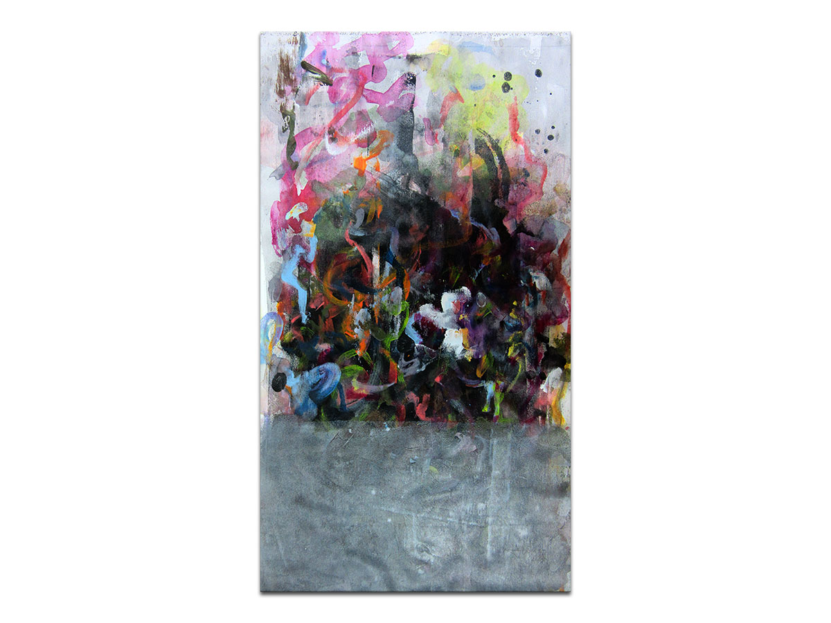 Moderne slike u galeriji MAG - apstraktna slika Buđenje snova akril na nenapetom platnu 65x35 cm
