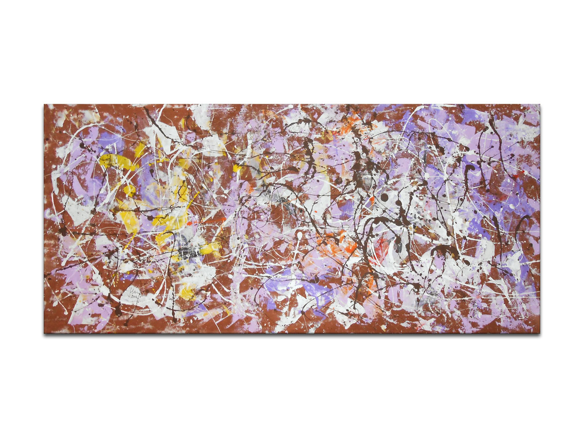 Akril na platnu slike u prodaji galerije MAG - Memento - moderna apstraktna slika 145x65 cm
