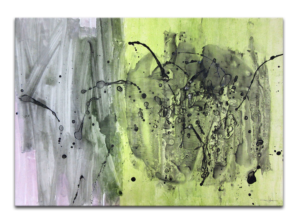 Moderne slike u galeriji MAG - apstraktna slika Pomalo neobičan agrum akril na hameru 100x70 cm