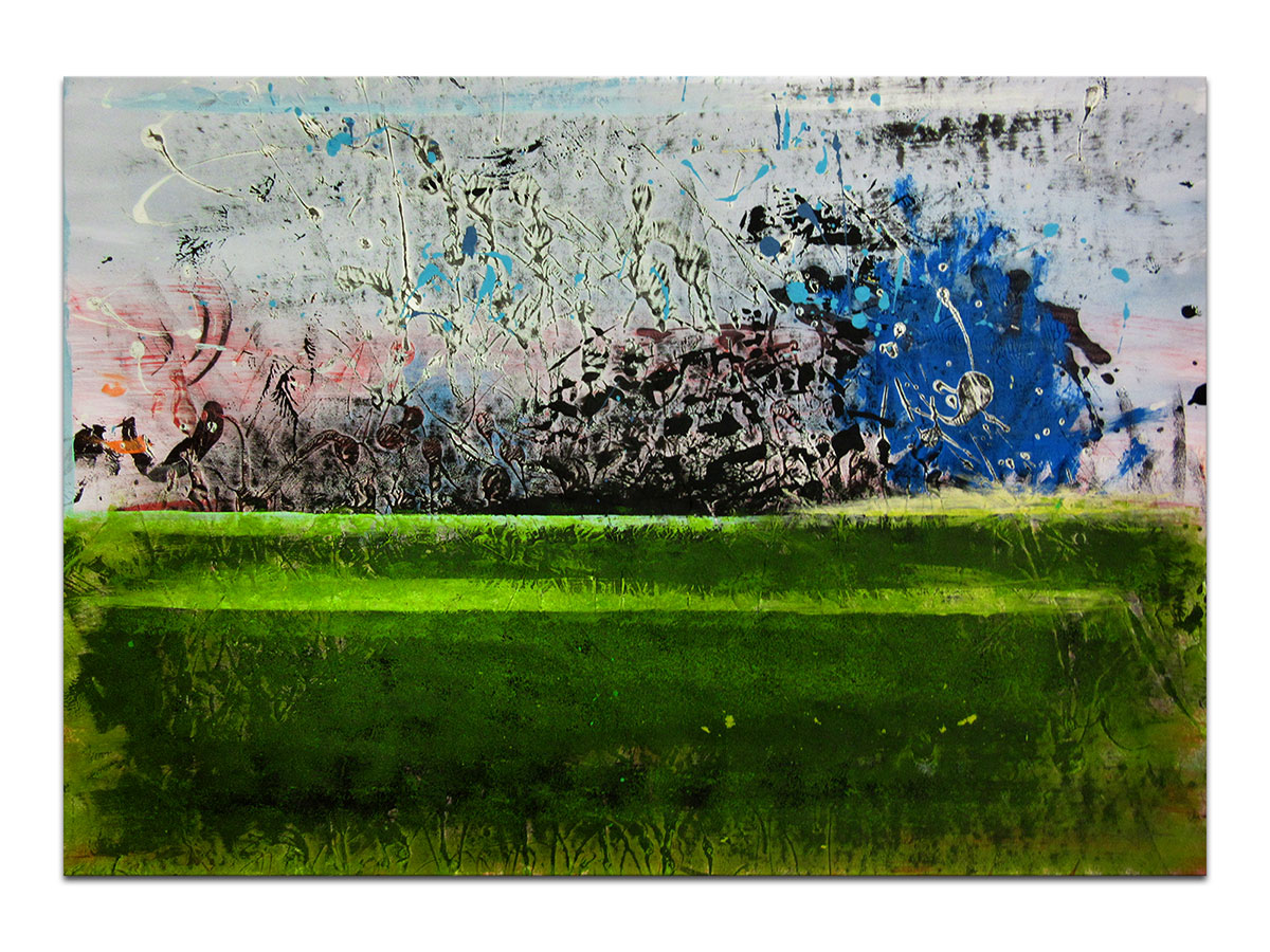 Moderne slike u galeriji MAG - apstraktna slika Livada snova akril na hameru 100x70 cm