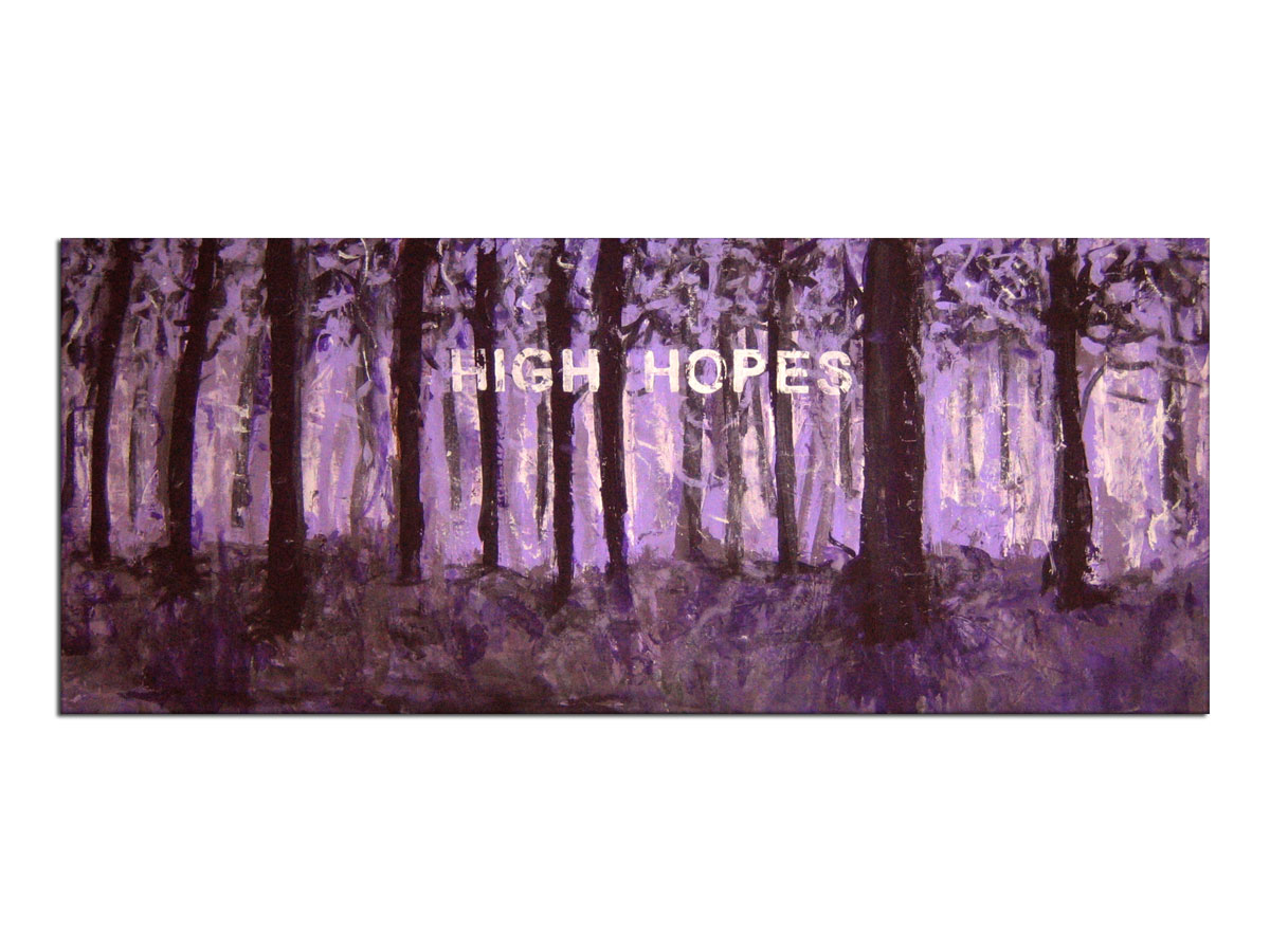 Akademski slikari - Originalna apstraktna slika - High Hopes - Akril na platnu - MAG galerija