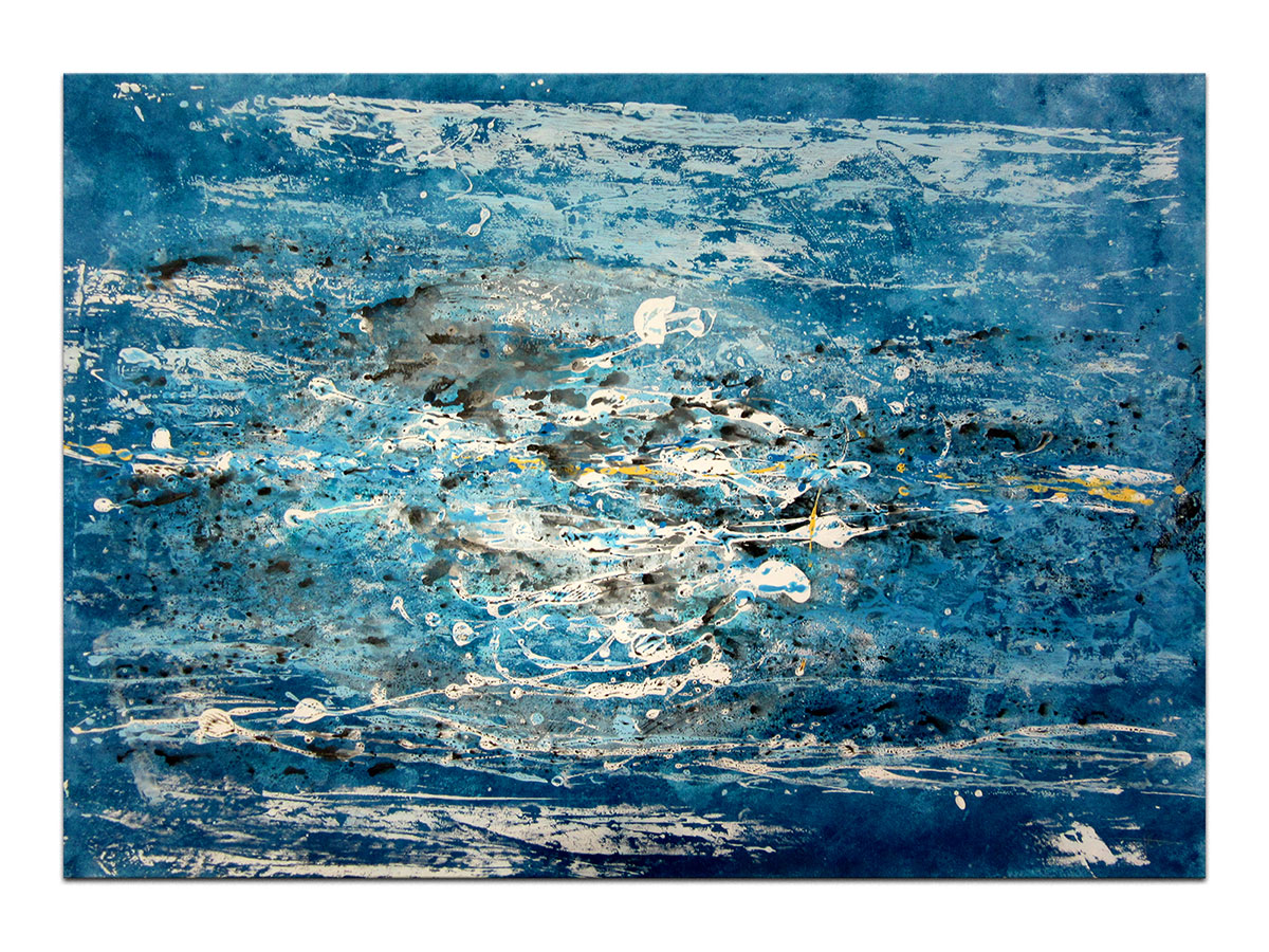 Moderne slike u galeriji MAG - apstraktna slika Morski ciklus IV akril na hameru 100x70 cm