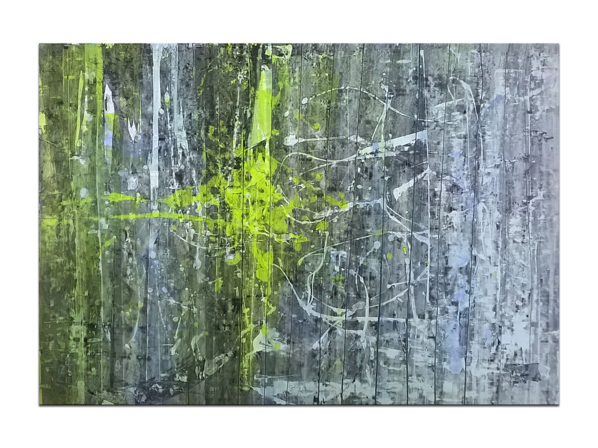 Apstraktni ekspresionizam predstavnici u galeriji MAG - apstraktna slika Solaris 8 Akril na hameru 100x70 cm