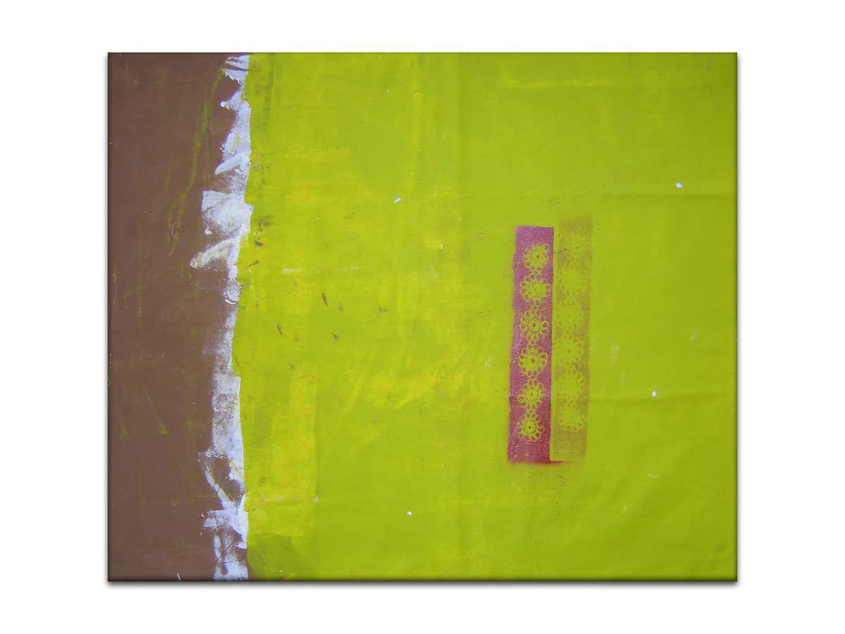 Originalne slike - moderna apstraktna slika - Tragovi tradicije - Akril na platnu 80x65 cm