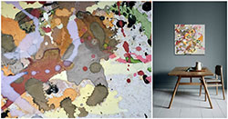 Detalj i prikaz slike u interijeru