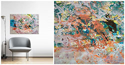 Detalj i prikaz slike u interijeru