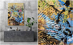 Detalj i prikaz slike u interijeru