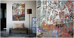 Detalj i prikaz slike u interijeru