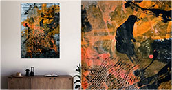 Detalj i prikaz slike u interijeru