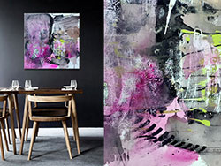 Detalj i prikaz slike u interijeru