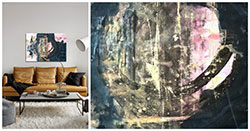 Detalj i prikaz slike u interijeru