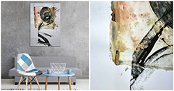 Detalj i prikaz slike u interijeru