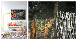 Detalj i prikaz slike u interijeru