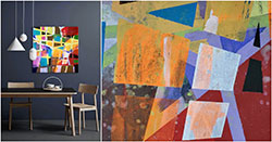 Detalj i prikaz slike u interijeru