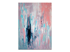 Moderne slike u galeriji MAG - apstraktna slika Doba nježnosti akril na hameru 100x70 cm