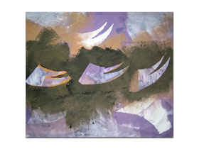 Design interijera slikama iz galerije MAG - slika na platnu 65x55 cm - Festa od raki - originalna apstraktna slika