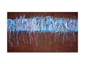 Galerija umjetničkih slika MAG - Originalne slike po niskim cijenama - Mistična šuma - slika na platnu 115x65 cm