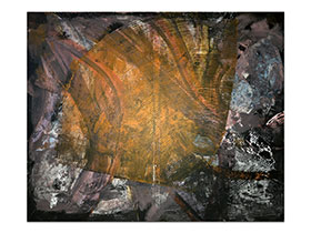 Moderne slike u galeriji MAG - apstraktna slika Toplina titraja Akril na platnu 110x90 cm