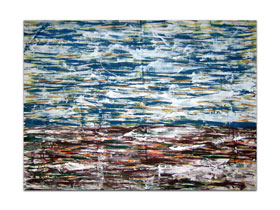 Galerije u Istri - galerija MAG apstraktna slika na platnu 120x85 cm - Koridori