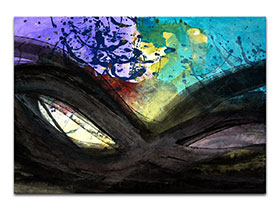 Moderne slike u galeriji MAG - apstraktna slika Veo tajni akril na hameru 100x70 cm