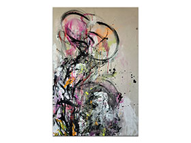 Moderne slike u galeriji MAG - apstraktna slika Novi apostoli akril na platnu 150x100 cm