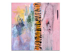 Moderne slike u galeriji MAG - apstraktna slika Tigrova mast akril na platnu 80x80 cm