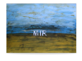 Apstraktna umjetnost slikari apstraknih slika u galeriji MAG - apstraktna slika - Mir - akril na hameru