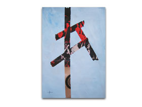 Galerija slika u Zagrebu - originalna moderna apstraktna slika - Anarhija - MAG galerija