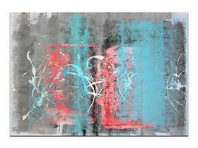 Moderne slike u galeriji MAG - apstraktna slika Skriveni snovi akril na hameru 100x70 cm