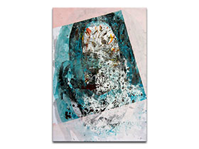 Moderne slike u galeriji MAG - apstraktna slika Izvan fokusa akril na hameru 100x70 cm